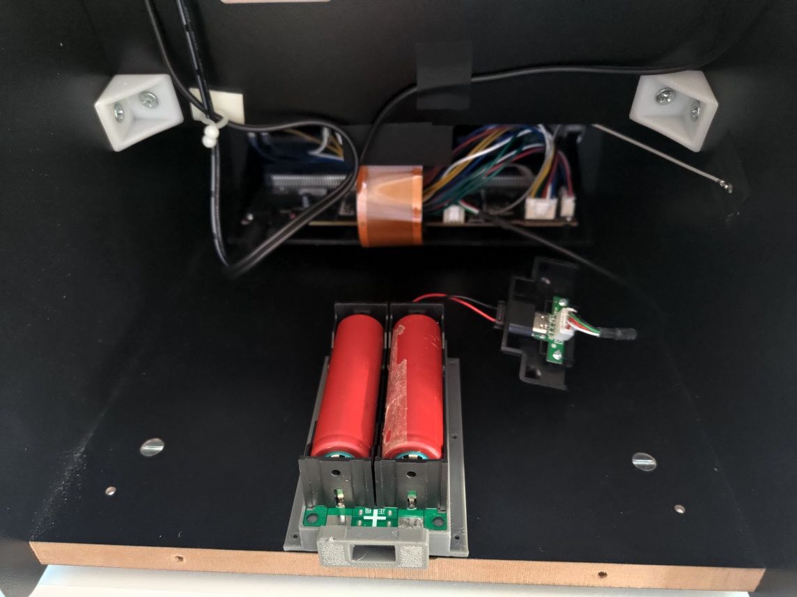 MOD Evercade Alpha na akumulator konsola mini automat arcade 4400mah