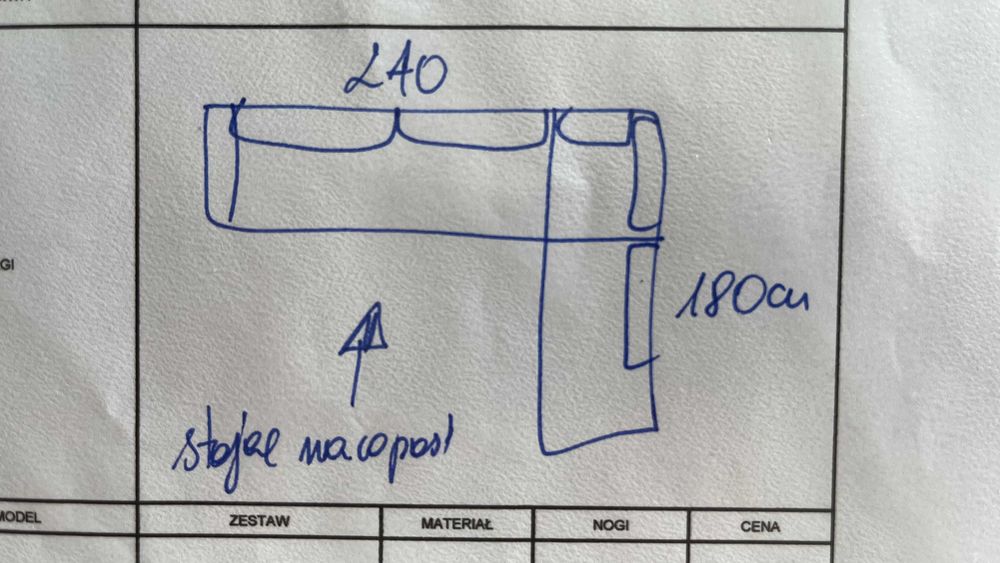 Kobaltowy narożnik (lewy)