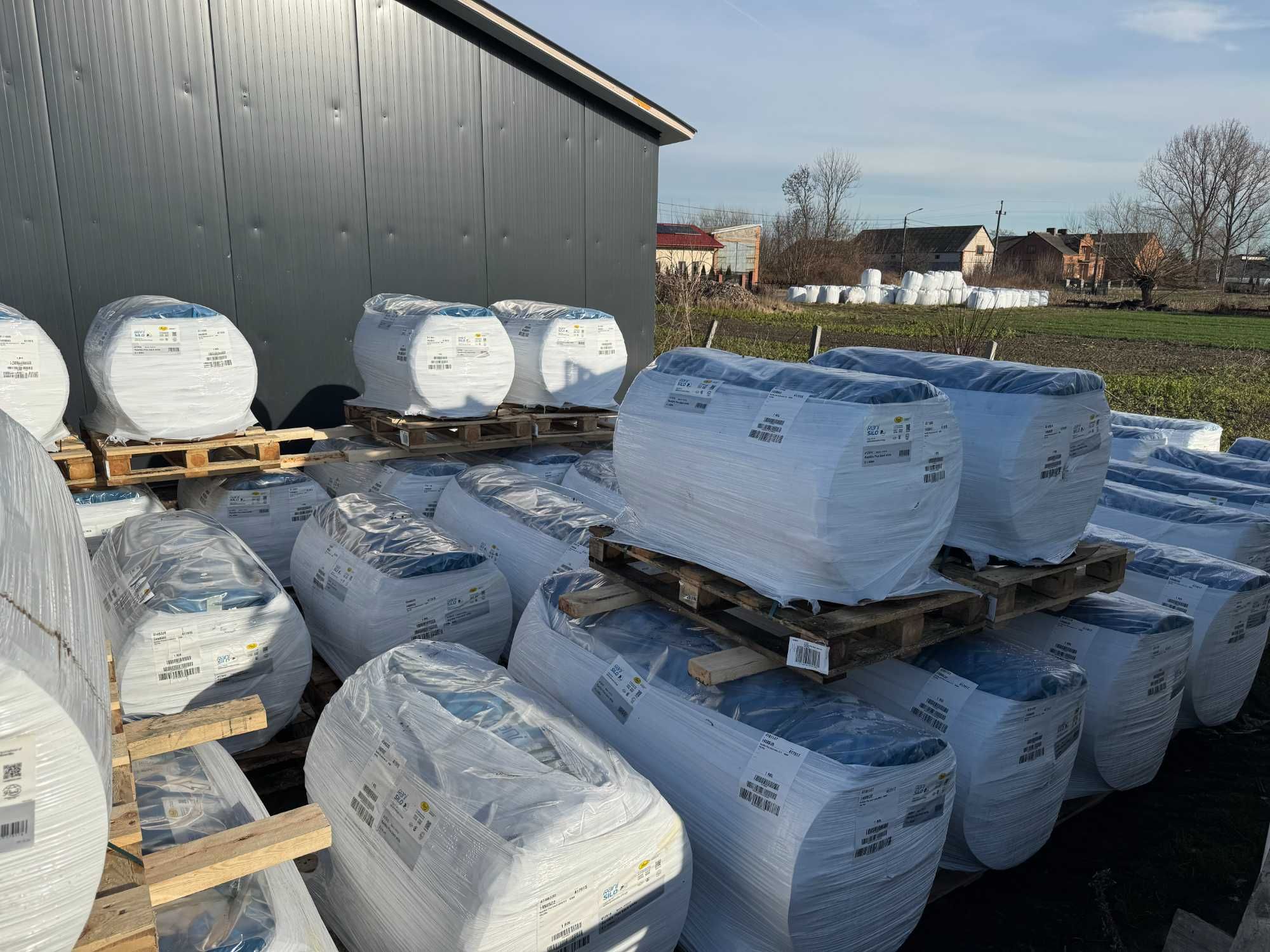 Folia kiszonkarska, pryzmowa na metry, NIESTANDARDOWE SZER. TRANSPORT