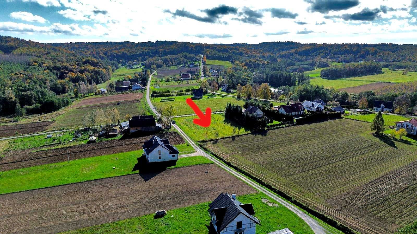 Na sprzedaż działka budowlana z wz w Sieklówce, gm. Kołaczyce