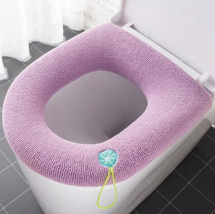 Pokrowiec Na Deskę Sedesową Miękka Nakładka Na Sedes Wc Plusz