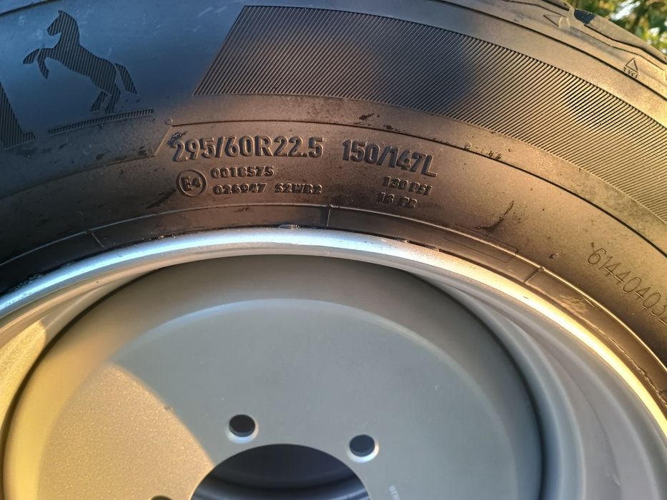 Koła do przyczepy 295/60R22.5 d 47 d 55 d 50 HL Pronar Brandys 6 otwor