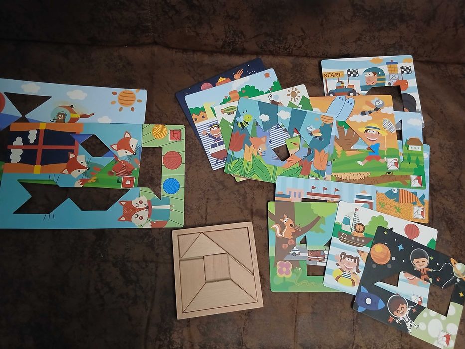 Деревянный танграм