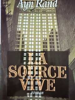 Obra Íconica de Ayn Rand, em Francês.