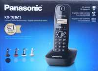 Cyfrowy telefon przenośny Panasonic czarny KX-TG1611PDh - komplet