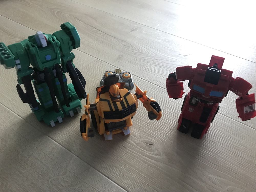 Transformers Prime autoboty komplet transformersy okazja prezent