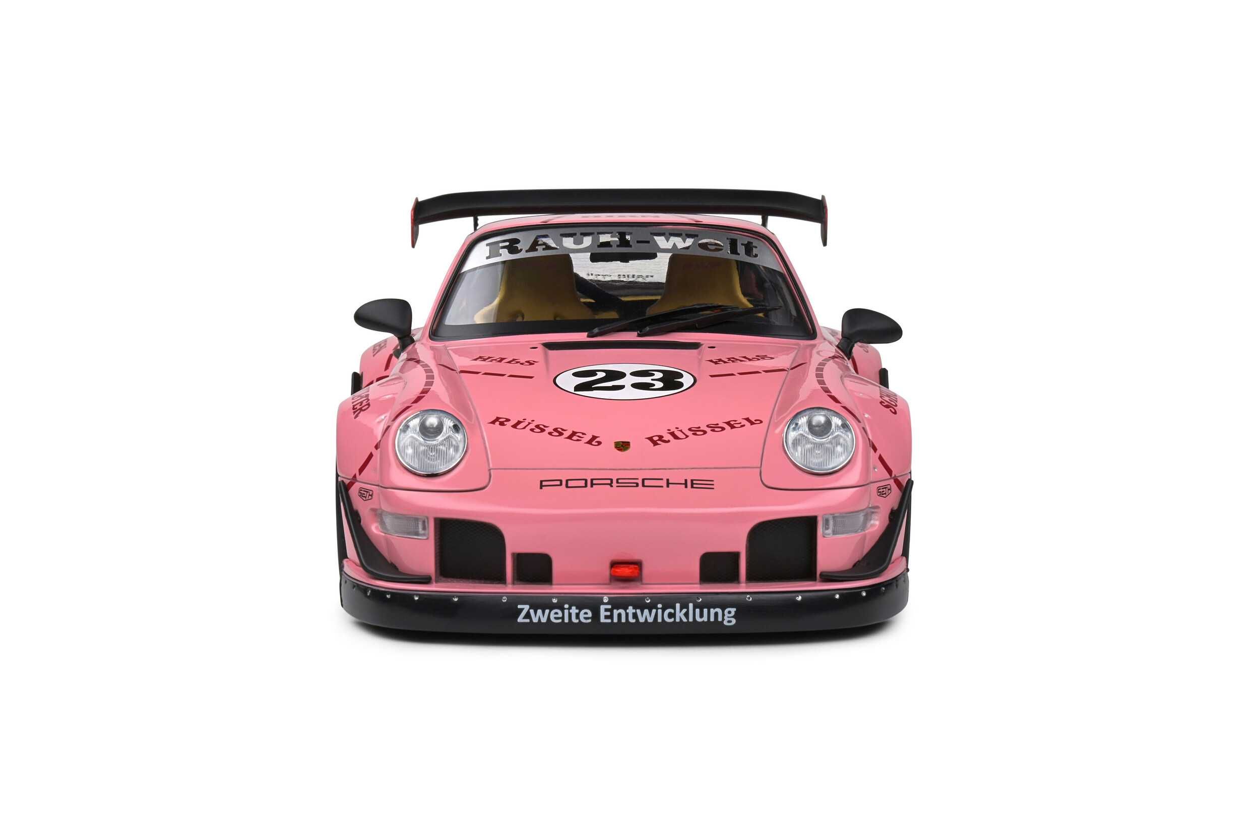 Porsche 911 (993) RWB Rauh-Welt Sopranos Pink Pig 2020 Solido 1:18