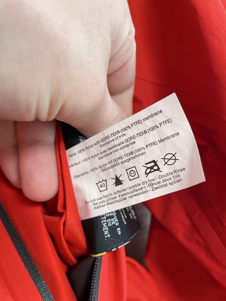 Ветровка Arcteryx Alpha FL Gore Tex размер L