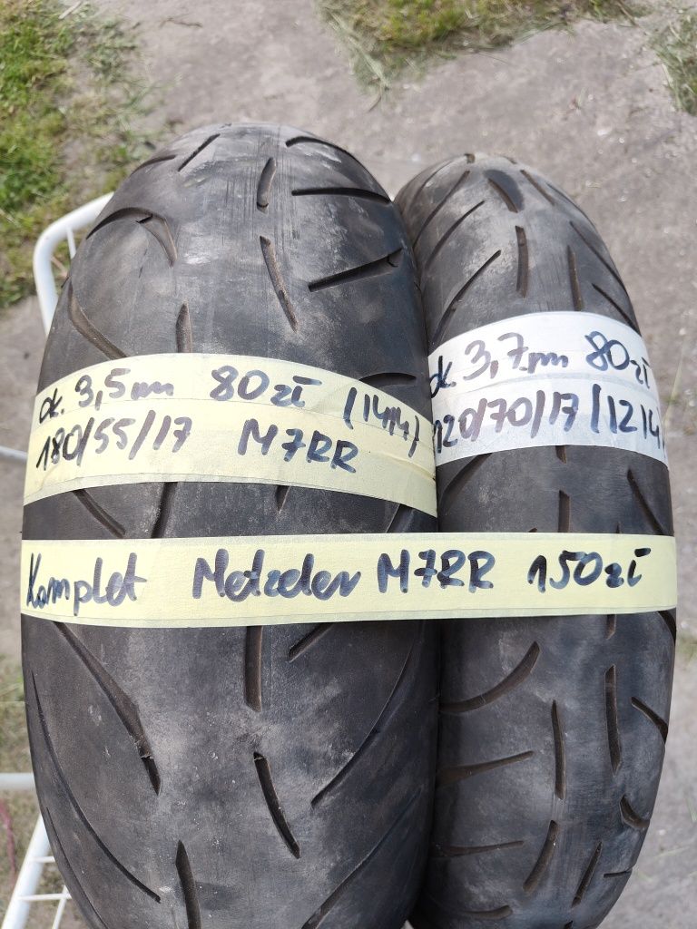 Komplet Pirelli 120/70/17 180/55/17 nie 240/45/17 170/60/17 150/70/17