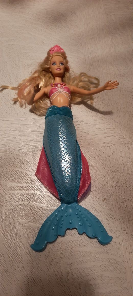 Barbie syrena z płetwą