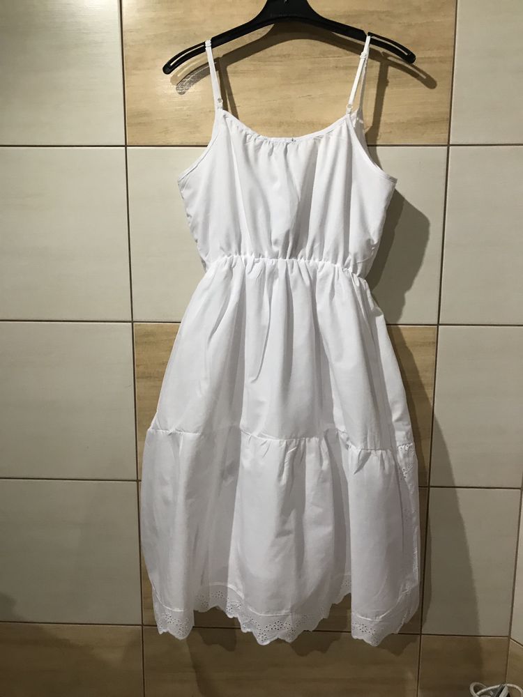 Sukienka biała, Esmara 40
