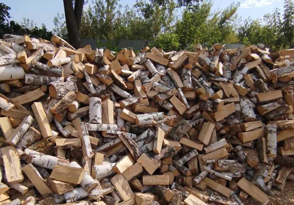 Дрова паливні • ЛІСГОСП Ясен рубаний дліна 21-25см ,мелкий покол.