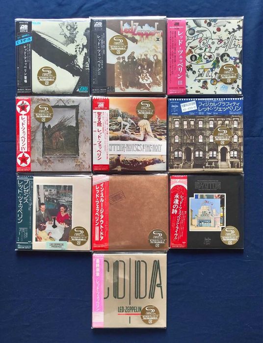 Led Zeppelin 10CD Complete Collection (SHM-CD) Limited Edition Japan!