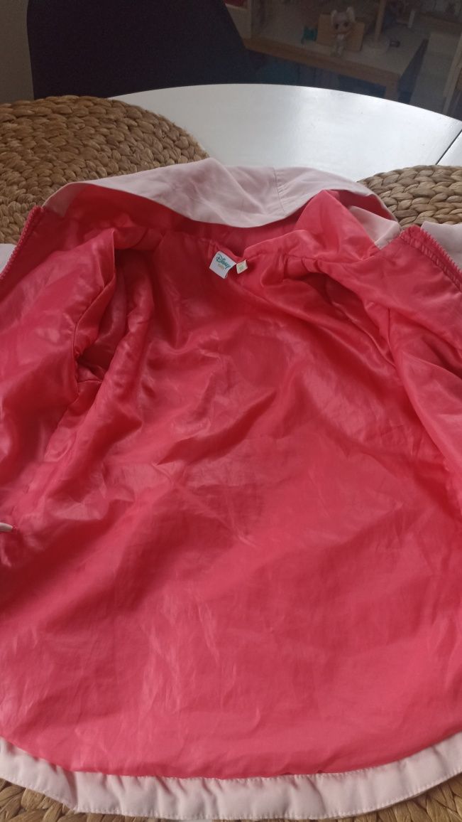 Kurteczka kurtka wiosenna przejściowa wiatrówka dla dziewczynki minie
