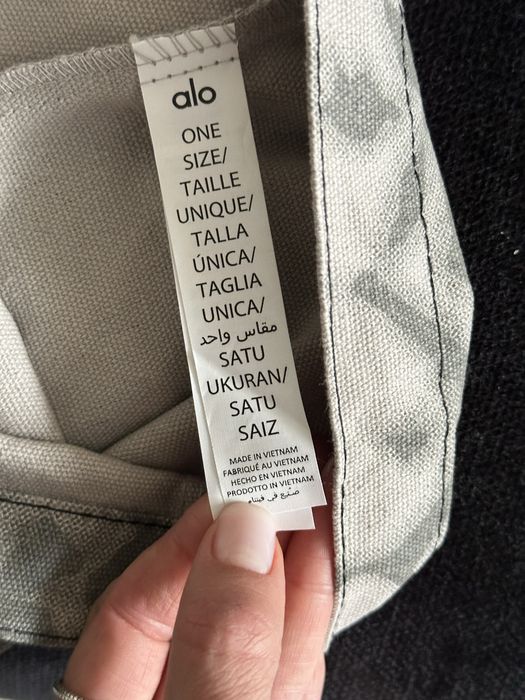 Шопер alo yoga, пляжна сумка, дорожня сумка, сумка для залу