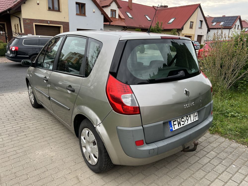 Renault Scenic lifting 2007r 1.5 dci ważne opłaty