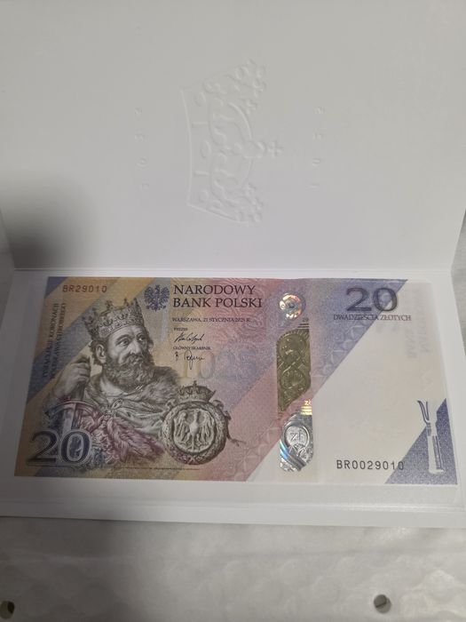 Banknot Tysiąclecia Koronacji Bolesława Chrobrego 20zl