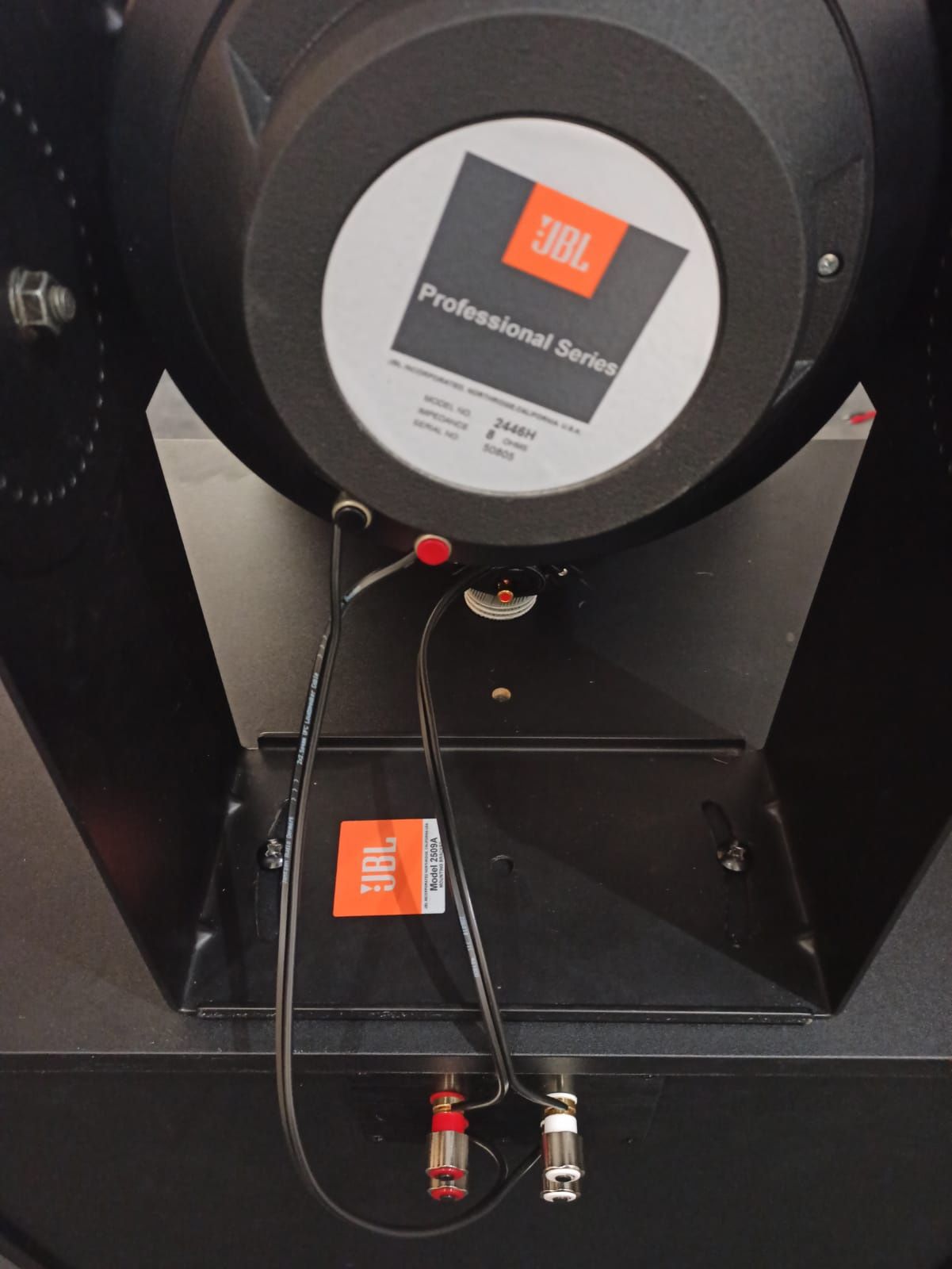 Kolumny JBL 4670D, po tunningu