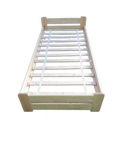 Nowa RAMA ŁÓŻKA łóżko drewniane sosnowe lakierowane transport wysyłka