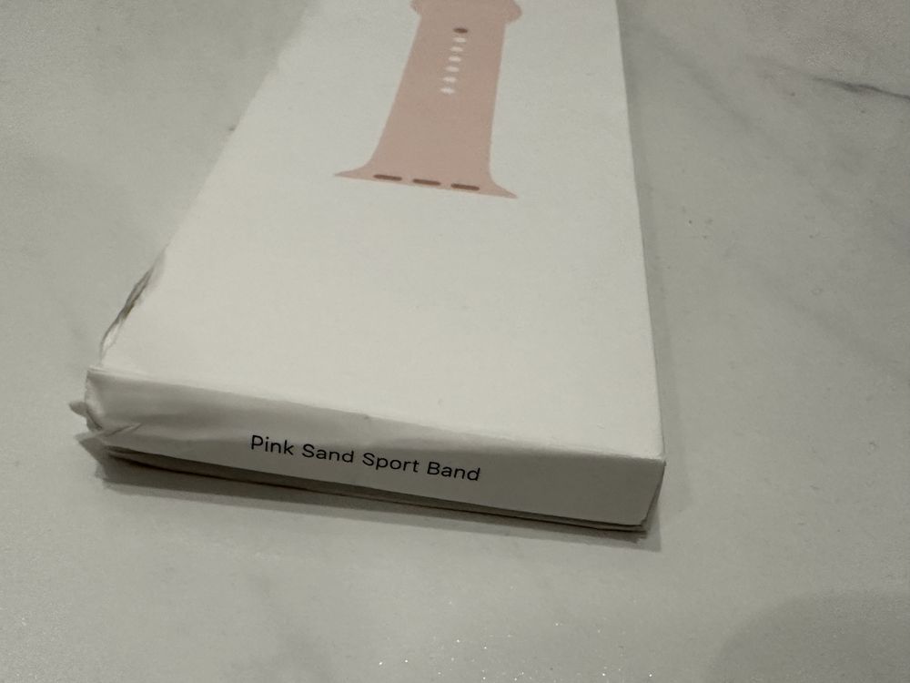 Pasek zegarka Apple Watch Rose Pink Sand Sport Band NEW różowy 44 45