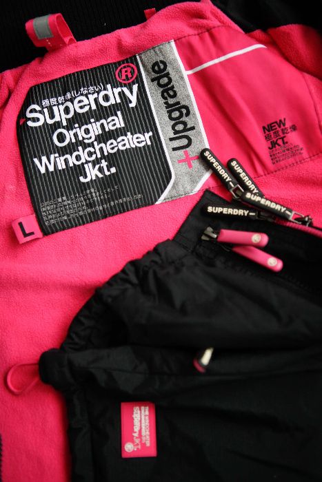 Superdry куртка Windcheater серия Upgrade+, подкладка флис, L