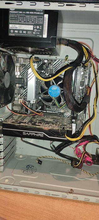 Игровой ПК I5 10400F Rx570 16gb ram