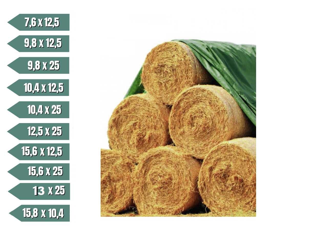 FLIZ PREMIUM agrowłóknina włóknina plandeka do bel słomy siana NIEMCY