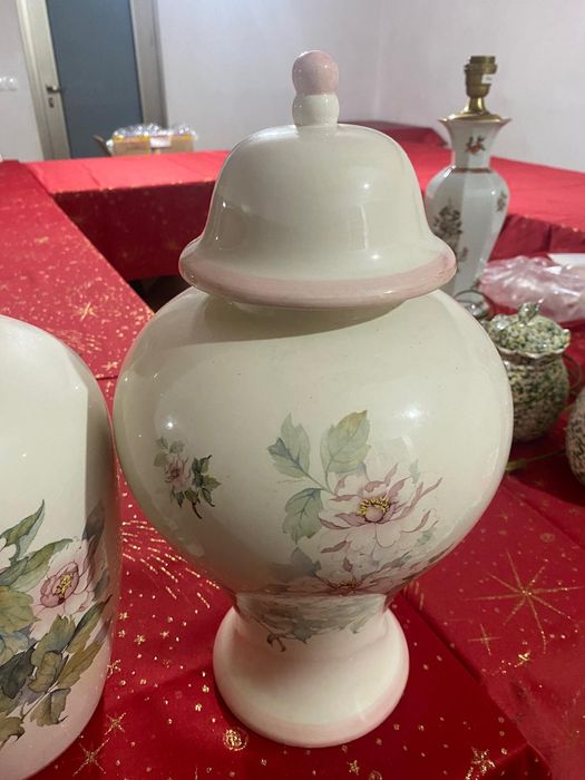 Conjunto 2 potes decorativos