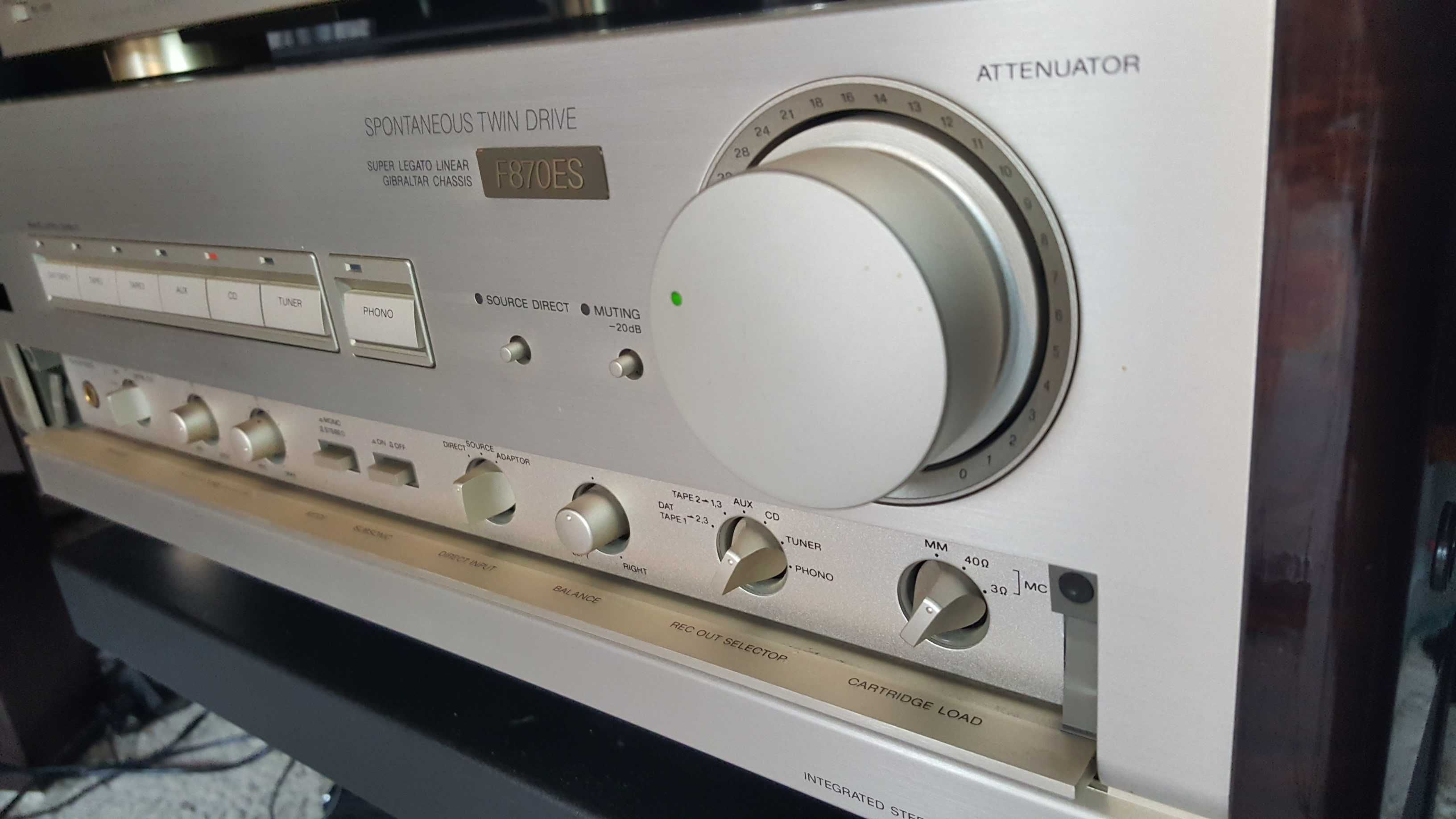Wzmacniacz sony F 870 ES top model Gold