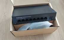 Switch YuLinca 8 port 2,5 G 2,5 Gb/s i 1 x SFP+ 10G LACP/QOS/VLAN/IGMP