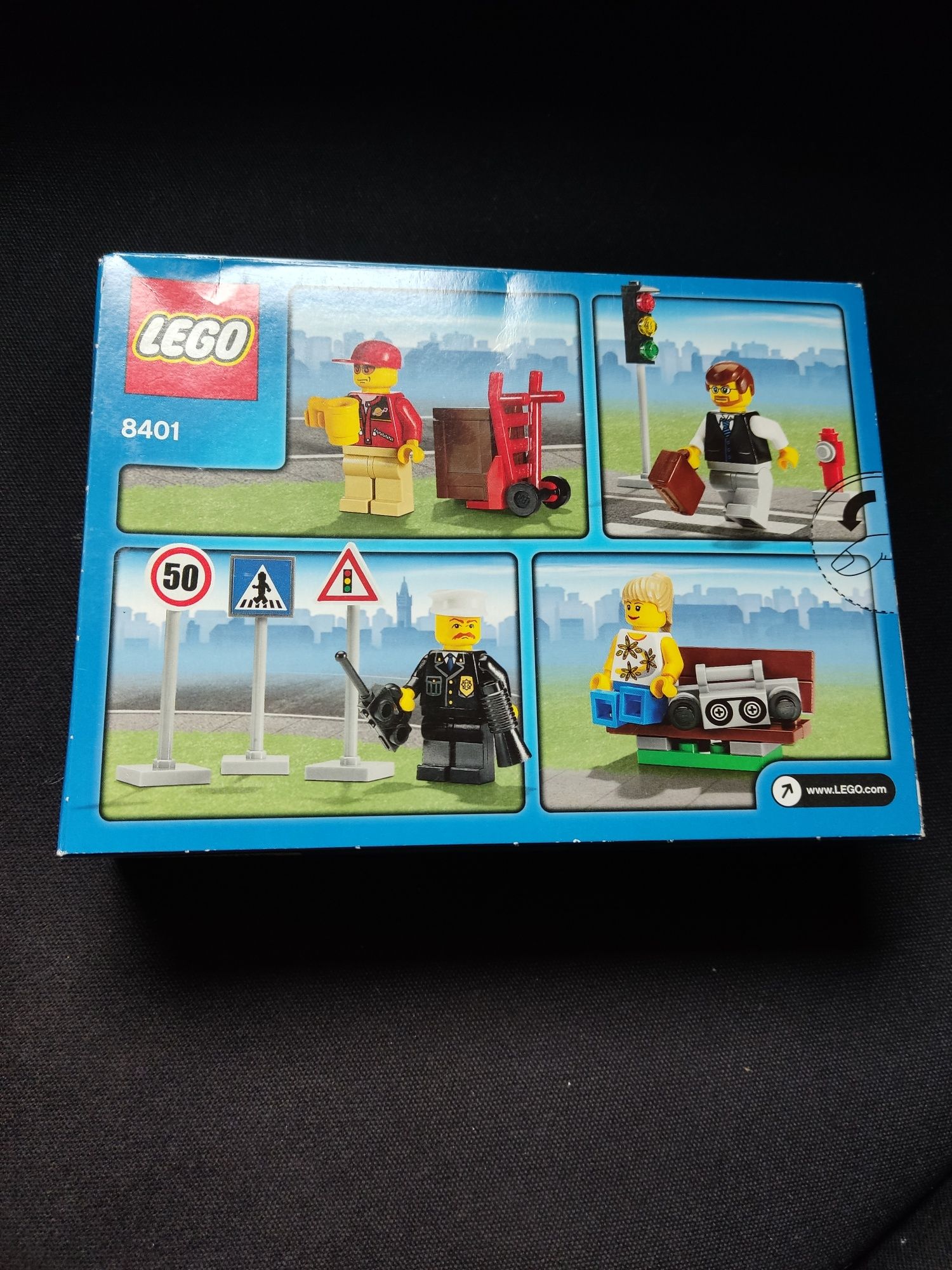 Lego City 8401 Kolekcja minifigurek z miasta