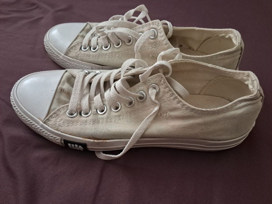 Кеди низькі молочні Converse 40 (255 мм)