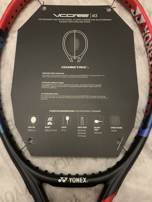 Теннисная ракетка Yonex Vcore Ace (wilson,head,babolat)