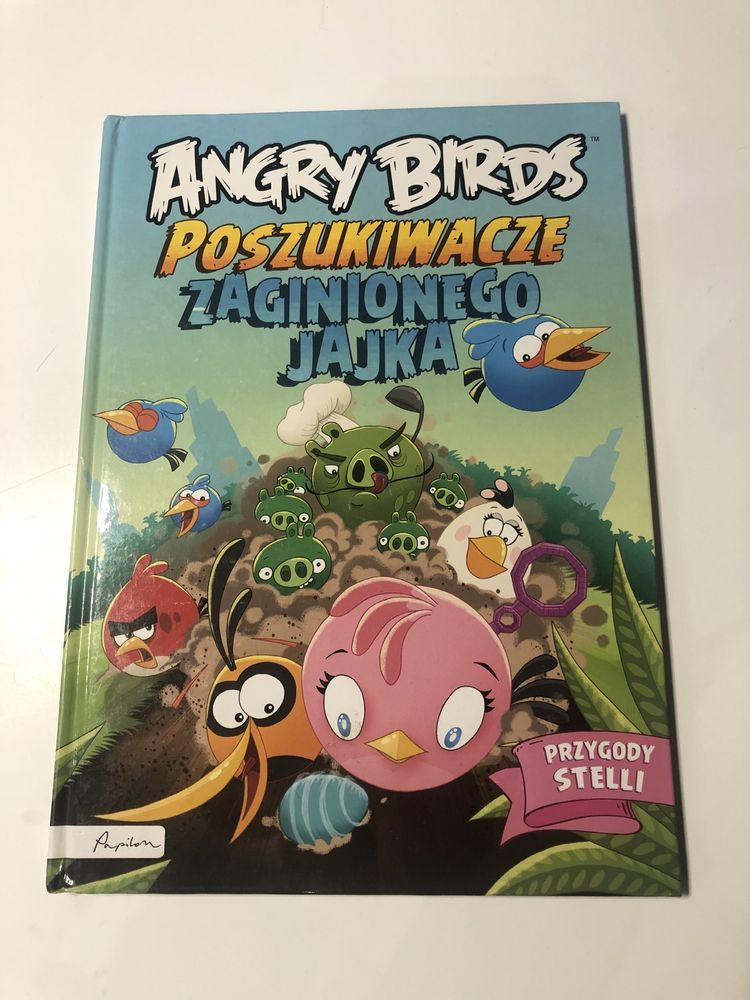 Książka Angry Birds poszukiwacze zaginionego jajka.