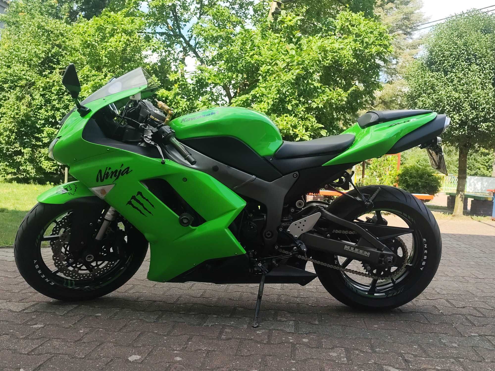 Sprzedam Piękną Kawasaki zx6r 2008r Doinwestowany