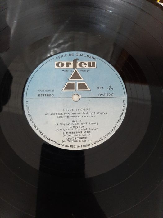 Disco de Vinil Belle Epoque