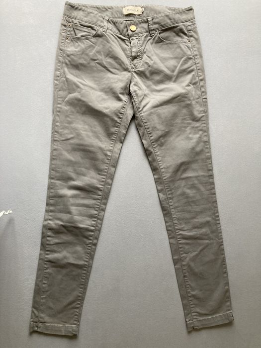 Spodnie rurki Massimo Dutti, r. S, szare