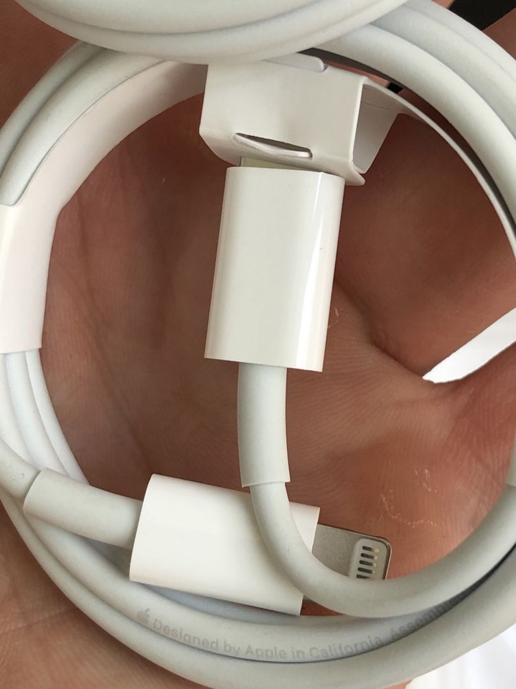 Оригинальный шнур зарядка, кабель USB C, lightning, наушники Earpods