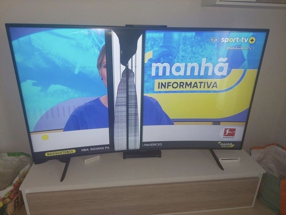 Tv samsung 65 polegadas ecrã curvo