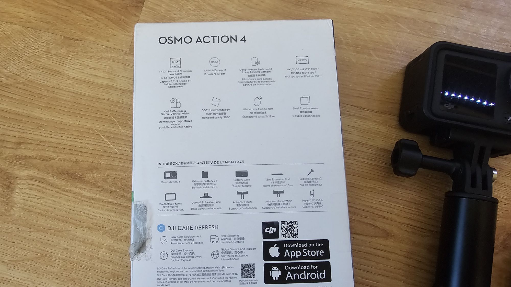 DJI OSMO Action 4 Advemture Combo Gwarancja