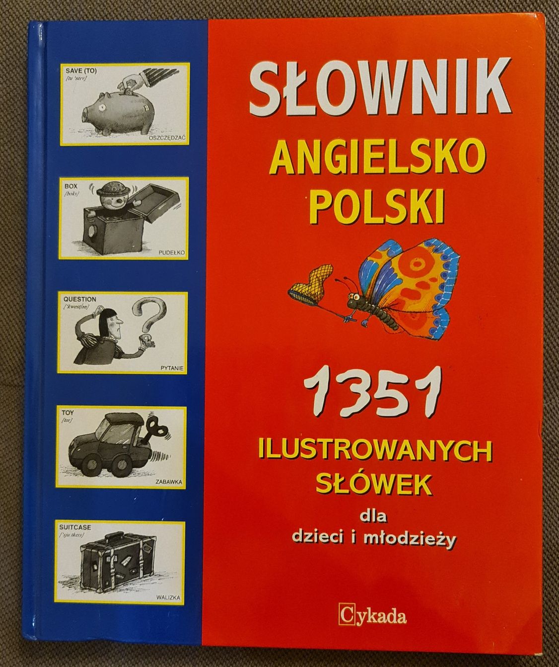 Słownik angielsko-polski. 1351 ilustrowanych słówek