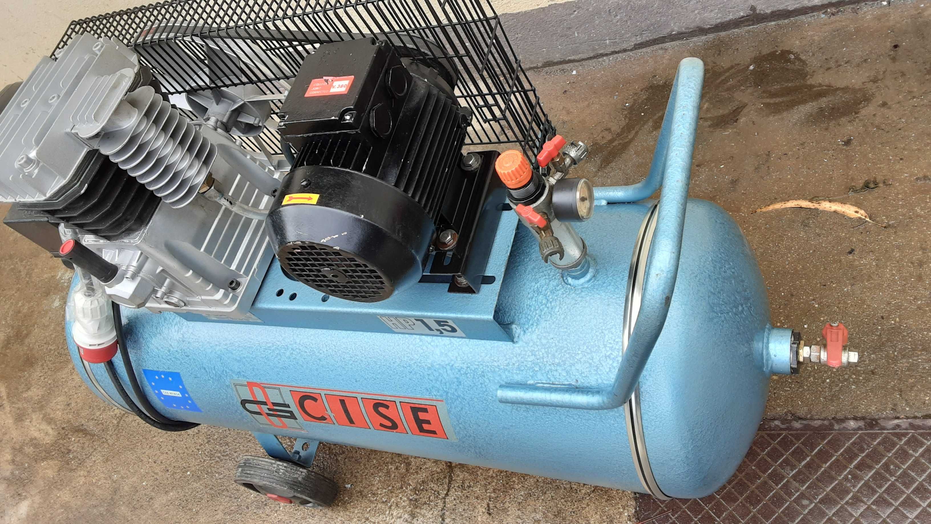 Compressor motor trifásico cabeça nova