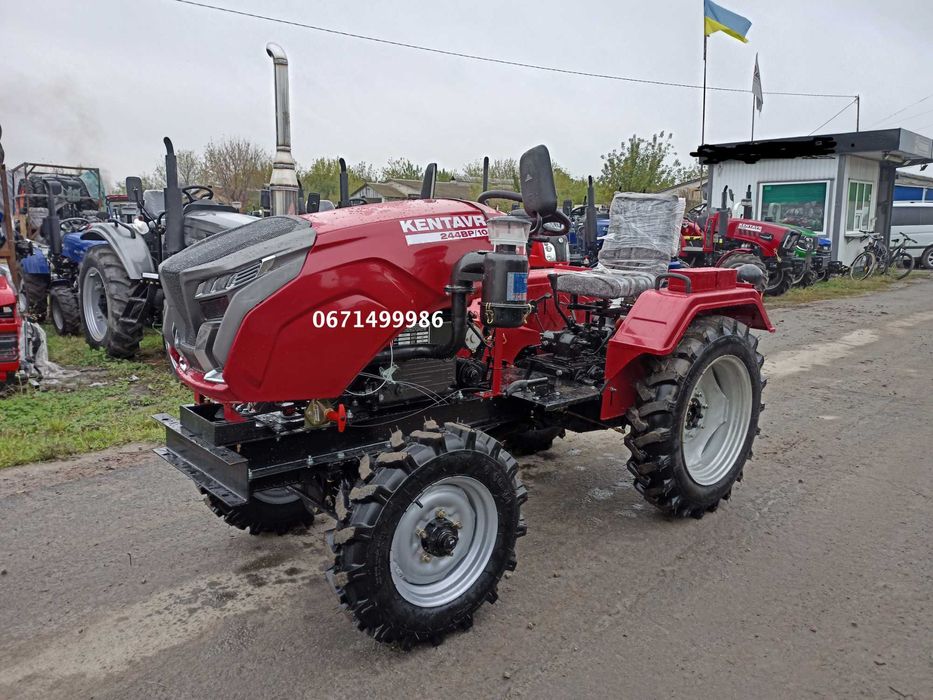 Мінітрактор Кентавр 244 BP/10 Ведучий перед Повний привід ВОМ Триточка