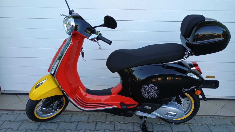 PIAGGIO Vespa Primavera 125 MICKEY MOUSE NÓWKA 50 forza xmax gts 250