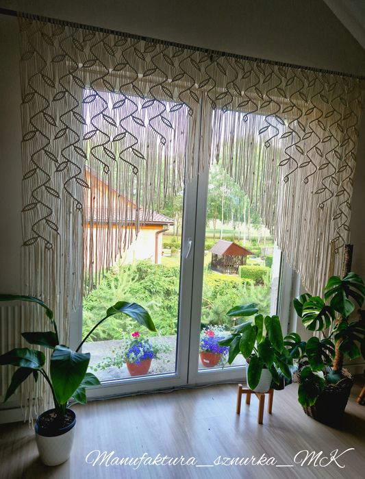 Firanka firana zazdroska boho dekoracje
