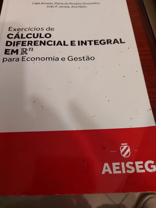 Livro "Cálculo Diferencial e Integral em Rn".