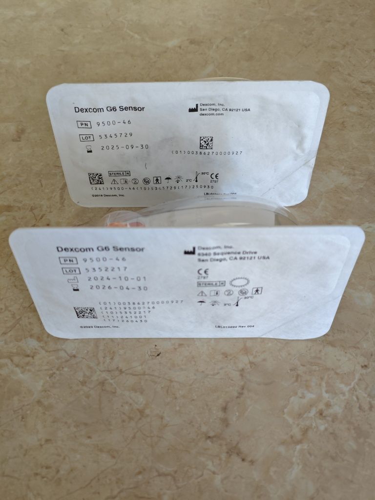 Sensor Dexcom G6