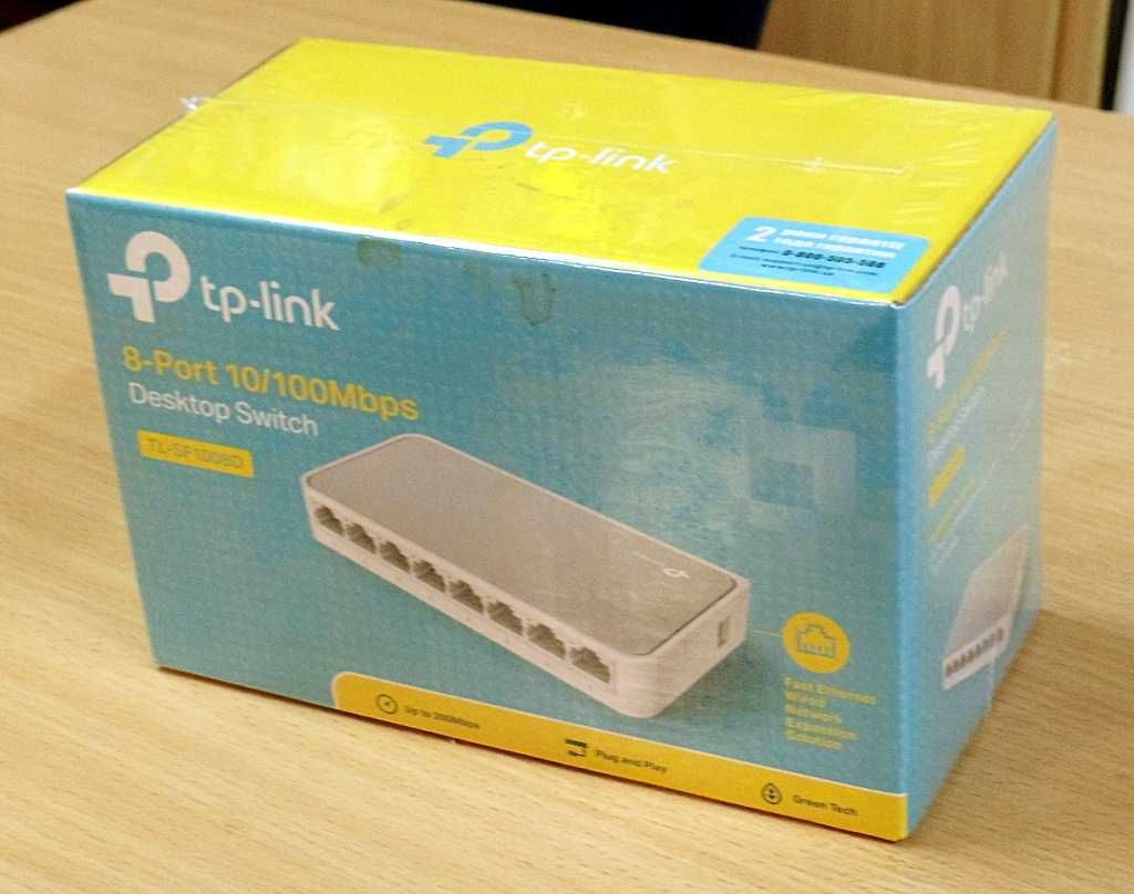 Коммутатор сетевой 8-port TP-Link TL-SF1008D