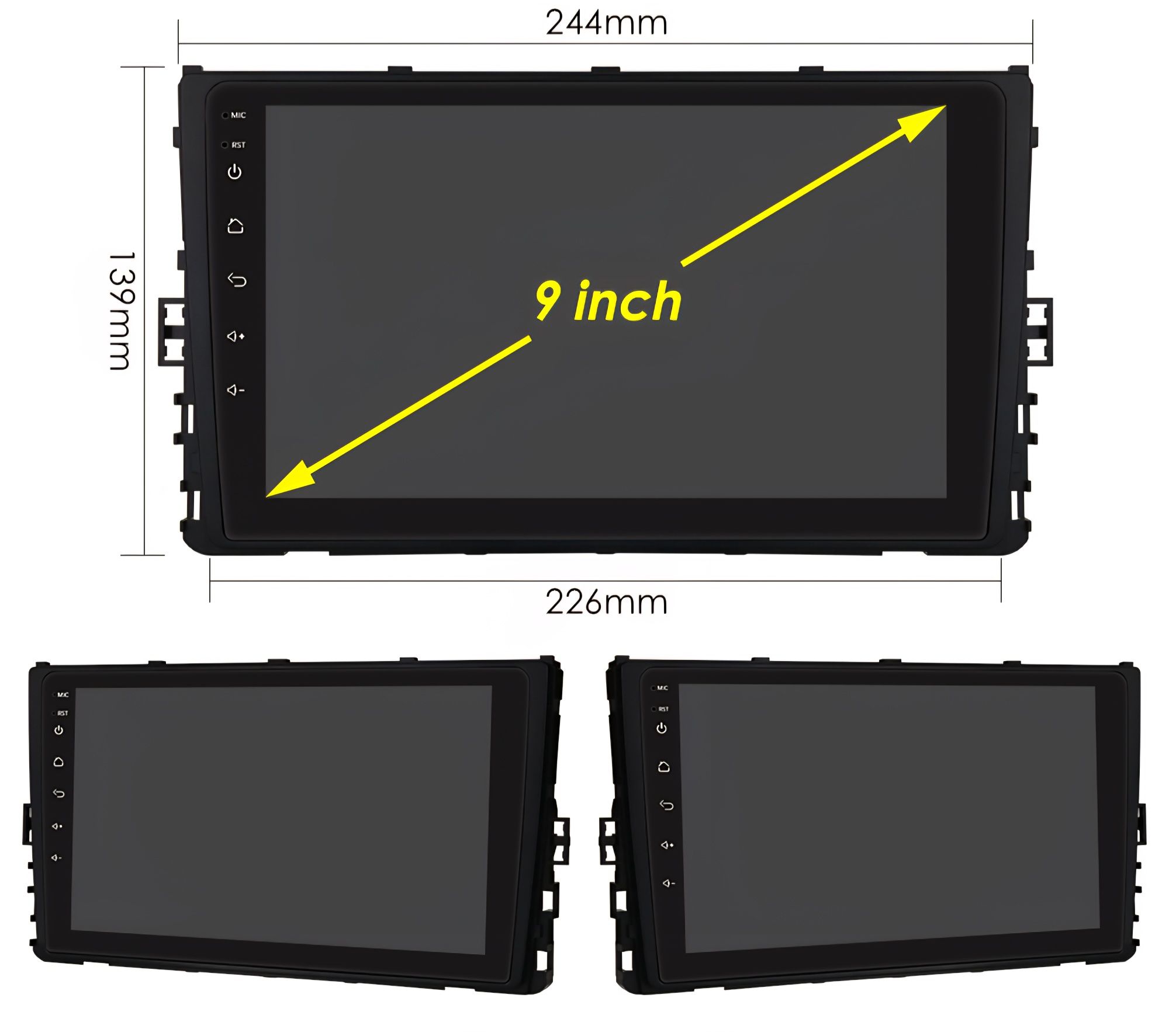 Radio nawigacja VOLKSWAGEN Polo Plus T-Cross T-ROC Navi GPS Android