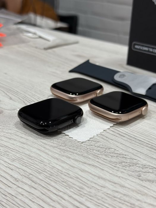 Apple watch 10 series 46mm rose gold/ Black стан нового